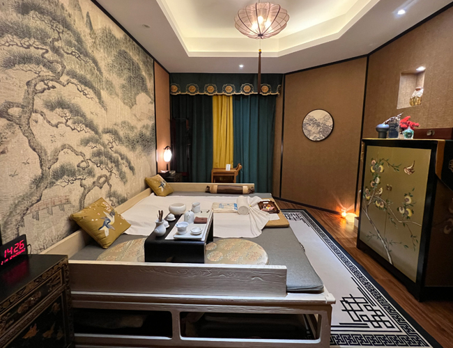 武汉青山足疗减压会所环境展示（二）一种真挚的艺术生活态度